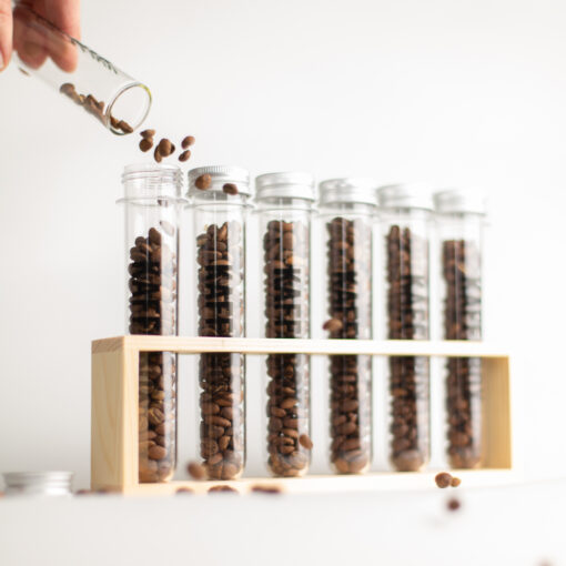 Wooden Rack for Glass Bean Cellar Tubes - Image 5