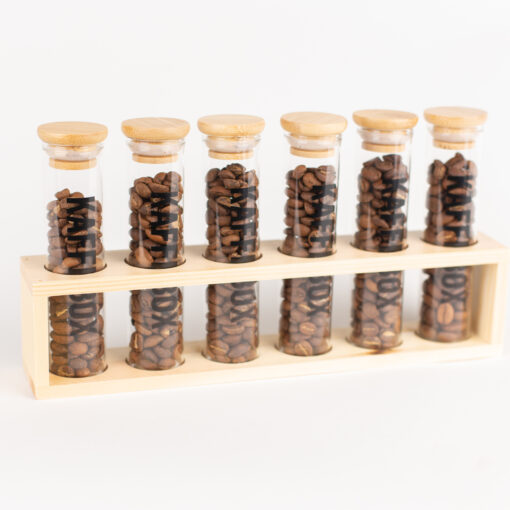 KaffeBox glas bean cellar