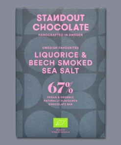 standout chocolate Liquorice Beech Smoked Sea Salt