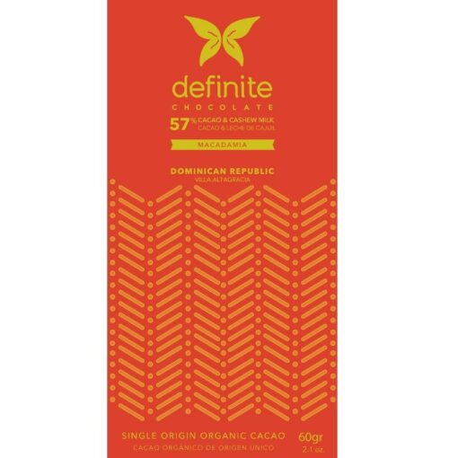 Definite Vegan with Cashew and Macadamia 57%