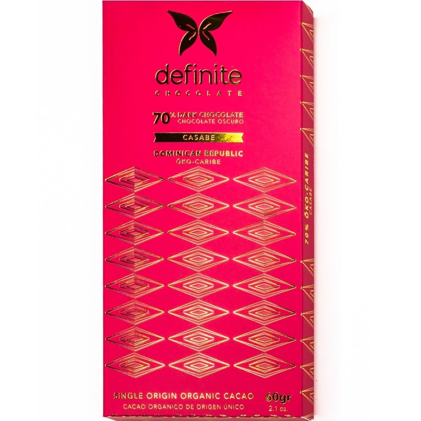 Definite Dark Cassava 70%, product image from Kaffebox