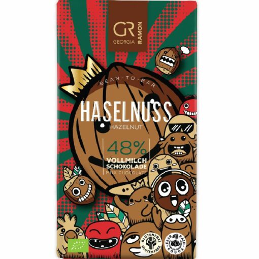 Georgia Ramon Hazelnut Milk Chocolate 48%