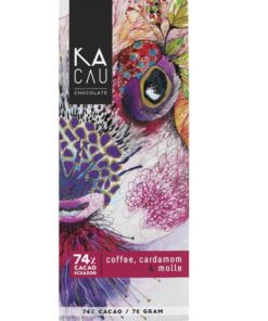 Kacau Coffee, Cardamom and Molle 74%