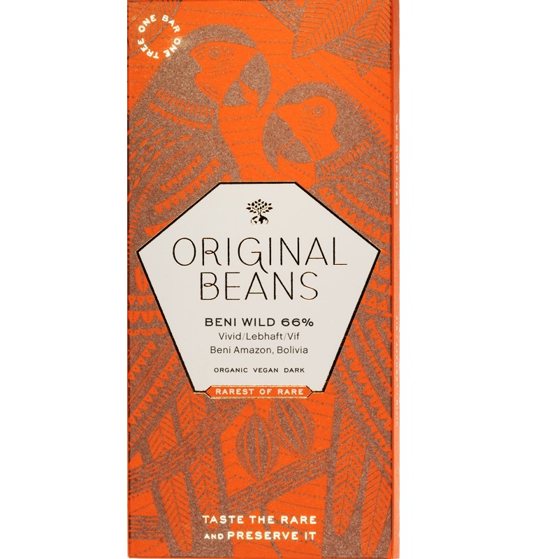 Original Beans Beni Wild 66% BIO, product image from Kaffebox