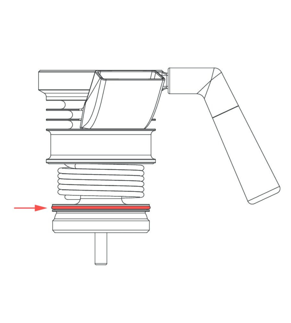 9Barista Boiler O-ring Seal, product image from Kaffebox