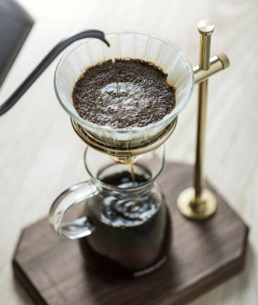 Cafede Kona Copper & Walnut Brew Stand - Image 5