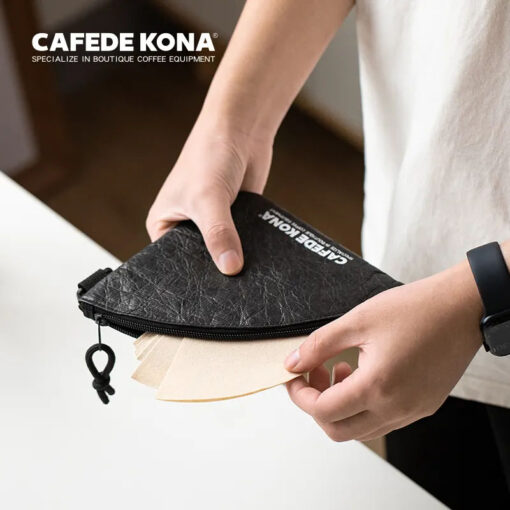 Cafede Kona Coffee Filter Transport Bag - Image 2