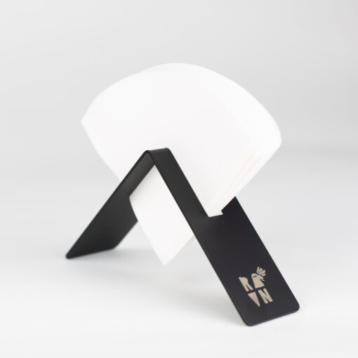 RAVN Black Steel Coffee Filter Paper Holder