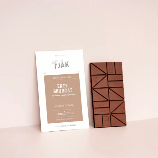 Fjåk 45 % Milk & Brown Cheese Craft Chocolate Bar