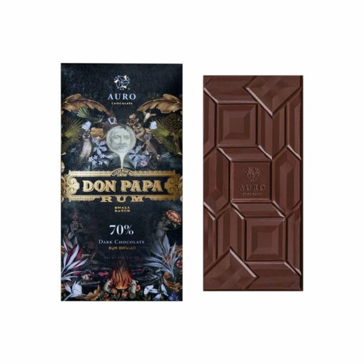 Auro x Don Papa Dark Chocolate 70% Rum Infused