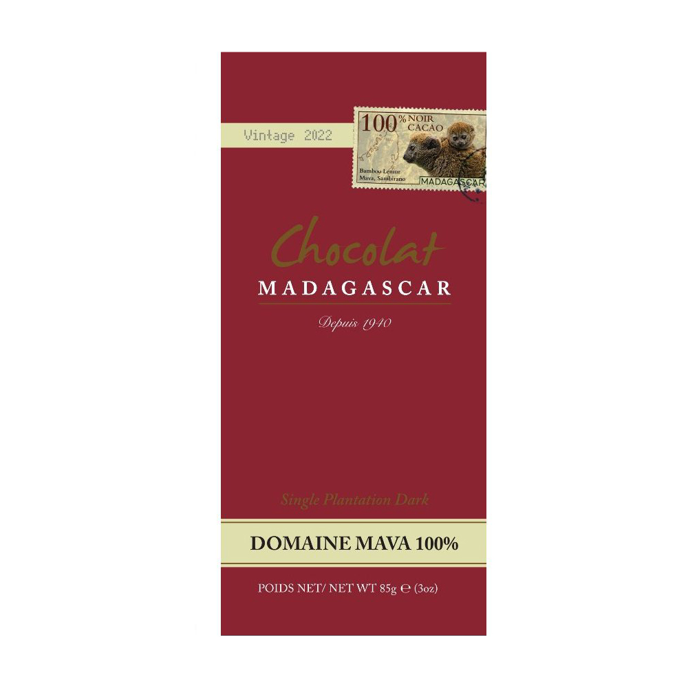 Chocolat Madagascar Domaine Mava 100%, product image from Kaffebox