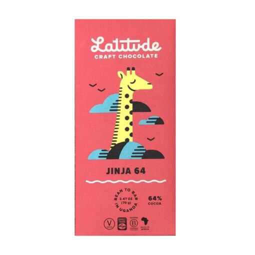 Latitude Jinja 64% Craft Chocolate Bar