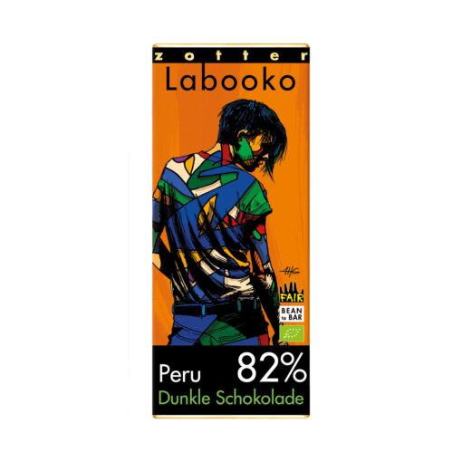 Zotter Labooko 82 % Peru Craft Chocolate Bar
