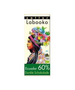 Zotter Labooko 60% Ecuador Craft Chocolate Bar