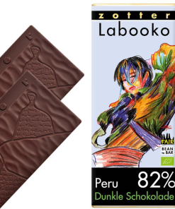 Alternative view of Zotter Labooko 82 % Peru Craft Chocolate Bar