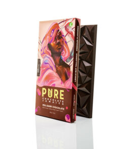 pure chocolate 75% dark chocolate jamaica
