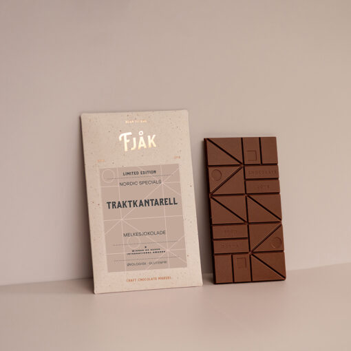 Fjåk Wild Mushroom – Milk Chocolate 45%