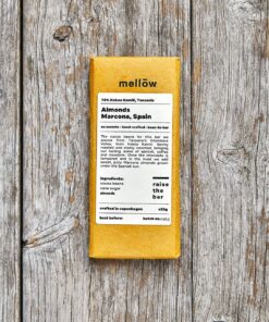 Mellōw 70% Tanzania With Almonds Craft Chocolate Bar
