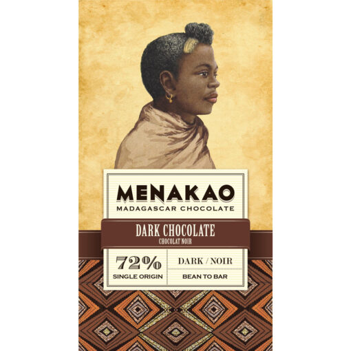 Menakao Madagascar Chocolate 72% Craft Chocolate Bar