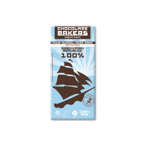 Chocolate Makers 100 % Dominican Republic Craft Chocolate Bar