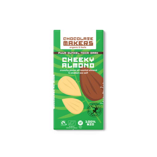 Chocolate Makers Cheeky Almond Craft Chocolate Bar