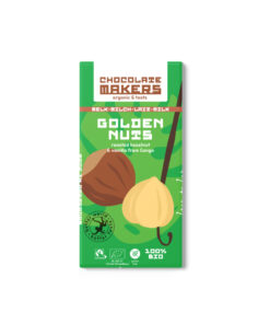 Chocolate Makers Golden Nuts Craft Chocolate Bar