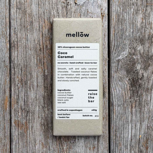 Mellōw 30% Coco Caramel Craft Chocolate Bar