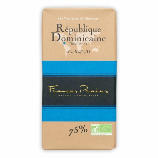 Pralus 75% République Dominicaine Craft Chocolate Bar