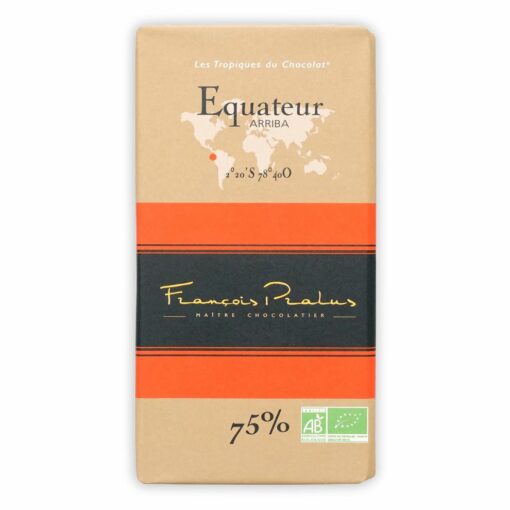 Pralus Equateur 75% Craft Chocolate Bar