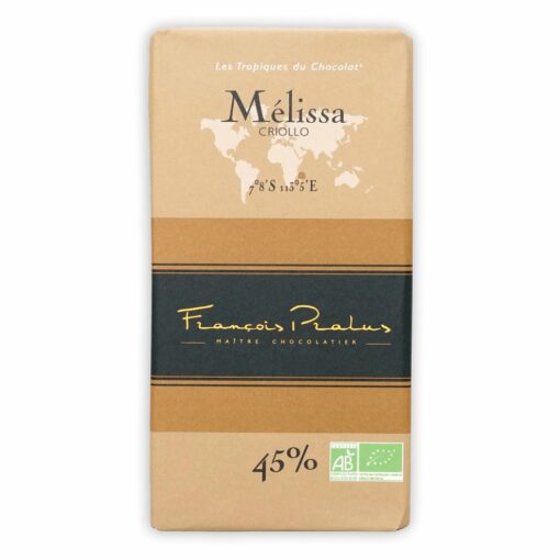 Pralus 45% Mélissa Craft Chocolate Bar