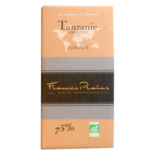 Pralus 75 % Tanzanie Craft Chocolate Bar