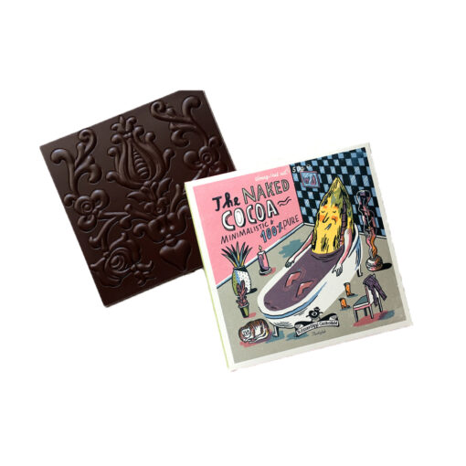 Rózsavölgyi Csokoládé Naked Cocoa 100% Pure Craft Chocolate Bar