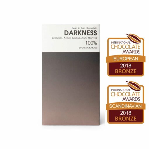 Svenska Kakao Darkness 100 % Tanzania Craft Chocolate Bar