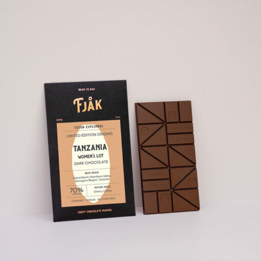 Fjåk 70 % dark Tanzania Women’s Lot Chocolate
