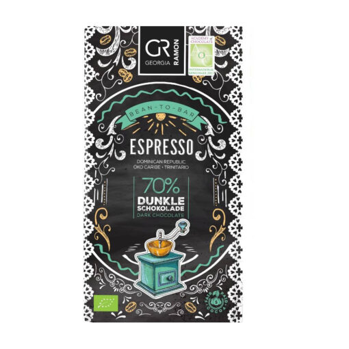 Georgia Ramon Espresso 70% Dark Chocolate
