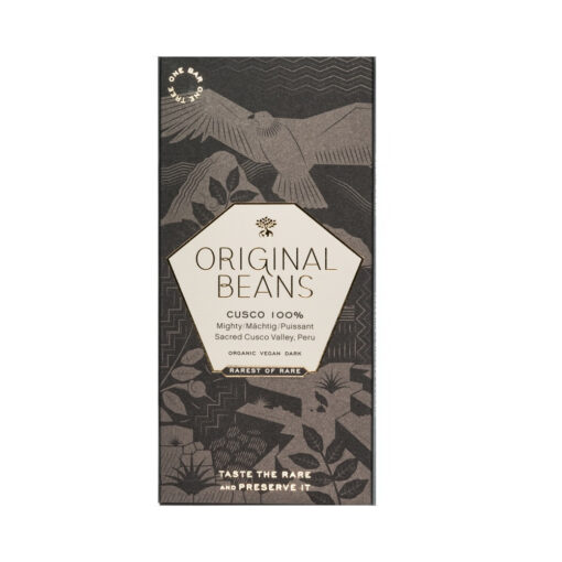 Original Beans Cusco 100% Dark Chocolate BIO