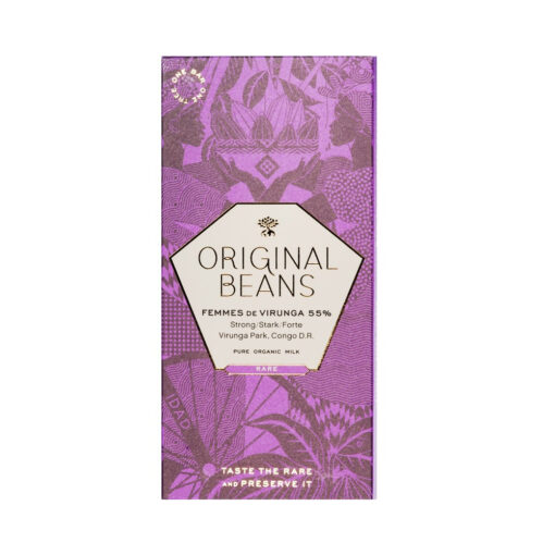 Original Beans Femmes de Virunga Milk Chocolate 55%