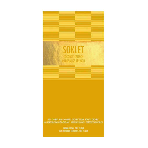 Soklet Coconut Crunch – Vegan Coconut Milk Chocolate 60%