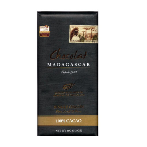 Chocolat Madagascar Fine Dark Chocolate 100%