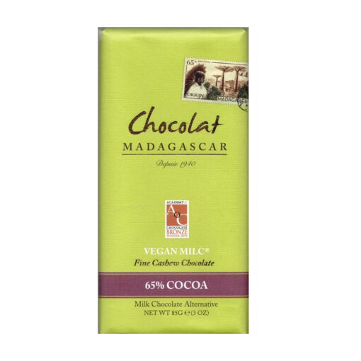 Chocolat Madagascar Vegan with Cashew 65%