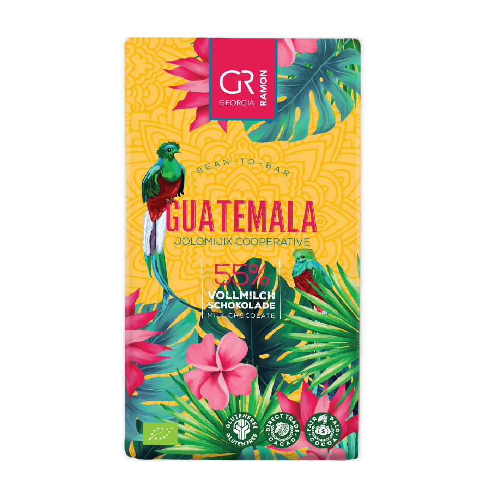Georgia Ramon Guatemala Milk Chocolate 55%, product image from Kaffebox