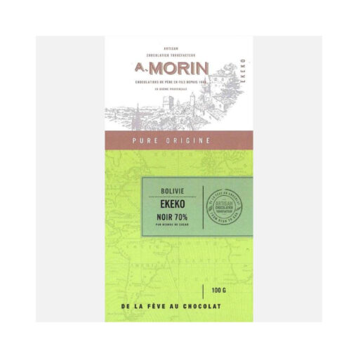 Morin Bolivia Ekeko 70%  Dark Chocolate