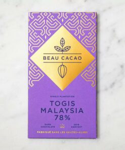 Beau Cacao Togis Malaisie 78 % Dark Chocolate