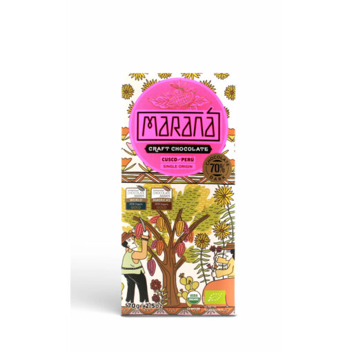 Maraná Cusco Lait 70% Dark Chocolate