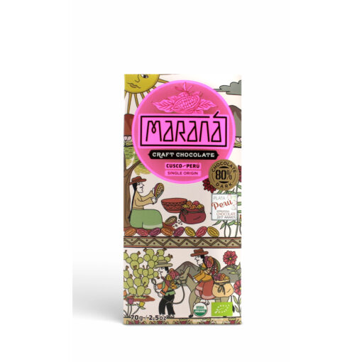 Maraná Cusco Lait 80% Dark Chocolate