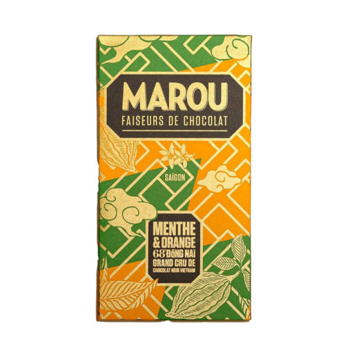 Marou Mint & Orange Dong Nai 68% Dark Chocolate