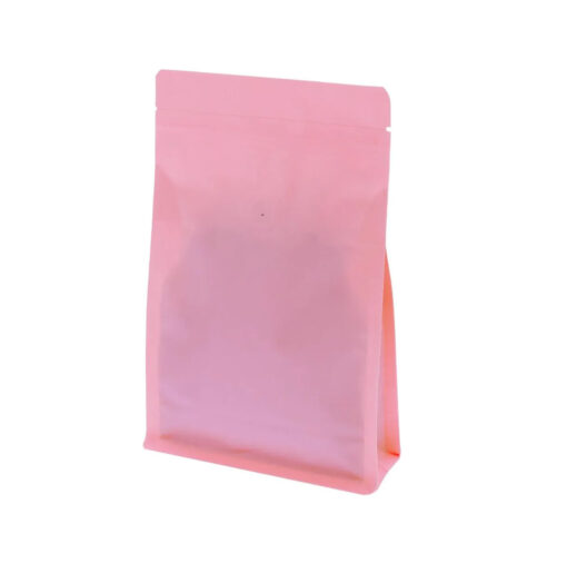 250g Flat Bottom Coffee Pouch with Zip Seal - Image 4