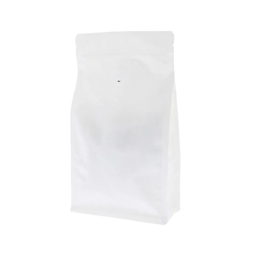 250g Flat Bottom Coffee Pouch with Zip Seal - Image 2