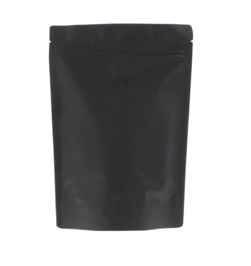 500g Coffee Pouch with Zip Seal & Valve