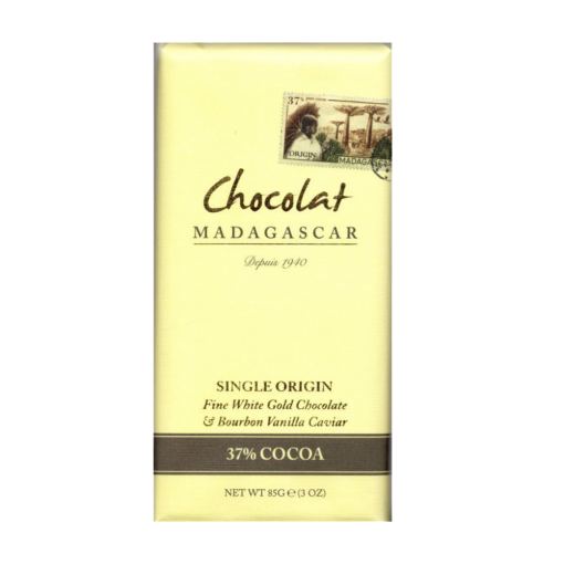 Chocolat Madagascar Fine White Chocolate Bourbon Vanilla 37%